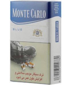 سیگار مونته کارلو آبی گوشه گرد