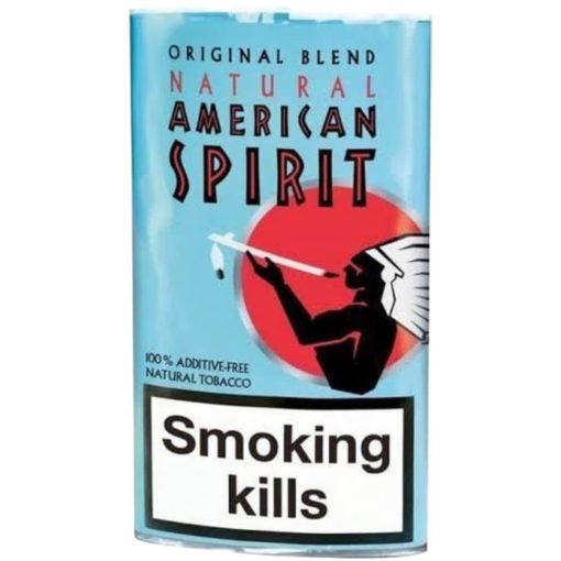 عکس توتون سیگارپیچ امریکن اسپریت آبی