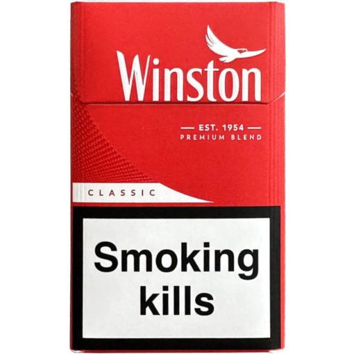 عکس سیگار وینستون قرمز کلاسیک